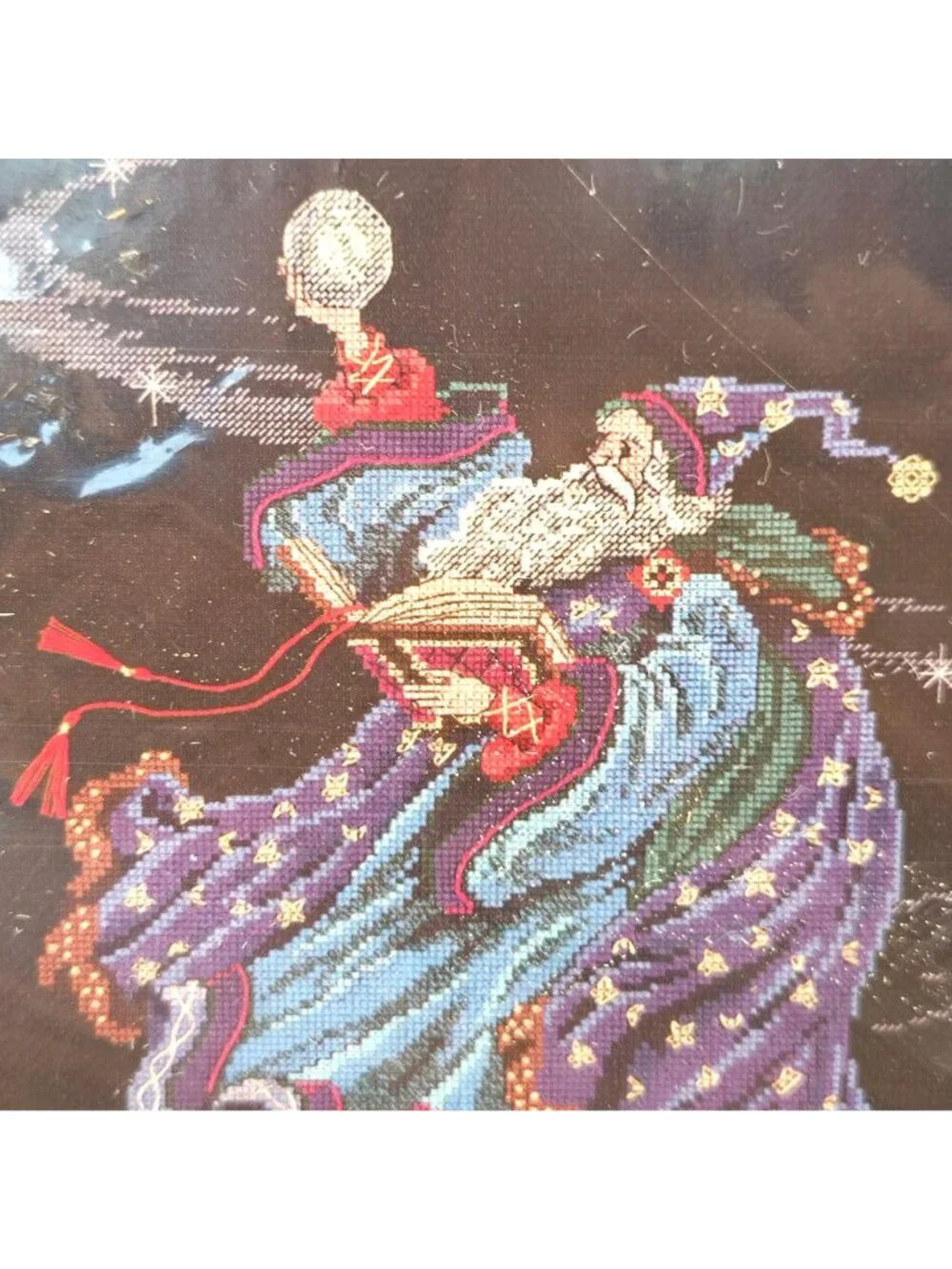 Magic In Motion Dimensions Counted Cross Stitch 3788 Wizard Design INCOMPLETE
